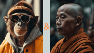 Monkey Mind & Monk Mind – From a Man Mind